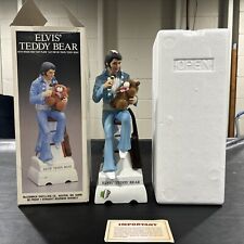 Elvis’ Teddy Bear McCormick Decanter Music Box Only All Original One On eBay picture