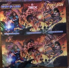 CG Triple Threat Variants TRIPTYCH Sets - (Cyberfrog, Inglorious Rex, Godlike) picture