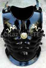 Roman Muscle Jacket Black Antique Cuirass Armor Breastplate Medieval picture