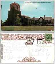 Vintage Postcard - Walkerville Ontario Canada - St. Mary's Memorial Church c1941 picture