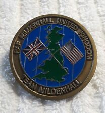 AUTHENTIC RAF MILDENHALL UNITED KINGDOM 100TH MAINT SQUADRON RARE CHALLENGE COIN picture