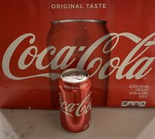 2021 - ERROR - COKE Can Sealed Empty Factory Mistake - WITH BOX-PAPERWORK RARE picture