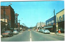 Vintage Postcard Sarnia Ontario Canada View of Christina Street Classic Cars picture