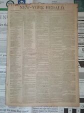 New York Herald - April 20 1805 - Newspaper picture