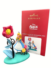 Hallmark 2021 Alice In Wonderland 70th Anniv. Keepsake Disney Ornament 3.5