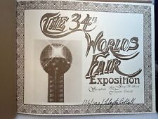The 34th World’s Fair Exposition Scrapbook 36 Of 1000 Signed Cottrell Sun Sphere picture