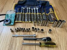 Small Hand Tool Lot (SK Thumbwheel, Bonney Sockets, Vaco Nut Driver, Craftsman) picture