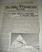Bible Students Monthly 1913 
