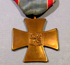 WWI CZECHOSLOVAKIA WAR CROSS MILITARY COMBAT MEDAL ORDER WORLD WAR ONE LEGIONS picture