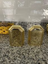 VTG Baldwin Brass square Bookends - Gently used - Excellent condition  picture