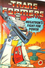 Transformers 1985 1st Print MEGATRON's Fight for Power ART & STORY book vintage picture