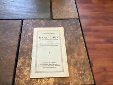 1916 Hand-Book Rules & Regulations Holstein-Friesien Cows Advanced Registry picture