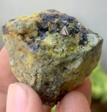 365 Carats Aesthetic Magnetite With Epidote Specimen  From Balochistan Pakistan picture
