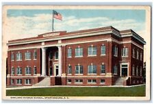 c1960s Exterior 1917 Oakland Avenue School Spartanburg South Carolina Postcard picture