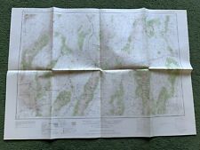 Vintage 1955 US Dept Geological Survey Millett Nevada Topographical Map picture