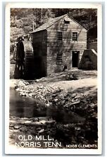 Norris Tennessee TN Postcard RPPC Photo Old Mill c1940's Unposted Vintage picture