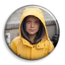 Greta Thunberg Badge 38mm Button Pin picture