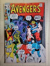 AVENGERS #91 Kree-Skrull War Pt3 1971 Take One Giant Step Back 15¢ MARVEL COMICS picture