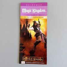 2008 Magic Kingdom Walt Disney World Guide Map Book Pirates of the Caribbean WDW picture