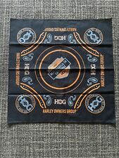 🏍️ NEW 2021 HARLEY-DAVIDSON OWNERS GROUP HOG BANDANA FACE SCARF 21” X 21” picture