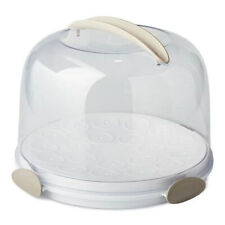 Better Homes & Gardens Round Cake Carrier with Clear Plastic Cover, 13