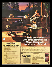 1984 Maxwell House Instant Coffee Circular Coupon Advertisement picture