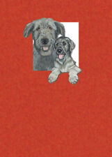 Irish Wolfhound Birthday Card 5 x 7 with Envelope picture