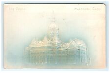 The Capitol Building Hartford CT Connecticut Postcard Embossed picture