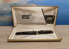 Vintage MONTBLANC Meisterstuck Classique 144 Fountain Pen, Medium 14K Gold Nib picture