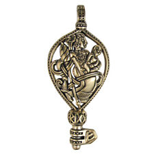 Bronze Frigga's Key Pendant - Norse Rune Viking Goddess Jewelry - Dryad Design picture