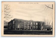 c1940 McGraw High School Exterior Building McGraw New York NY Vintage Postcard picture