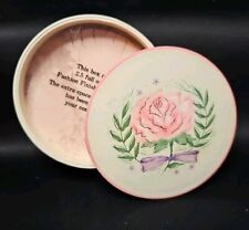 Vintage 1960s Avon Sheer Mist Face Powder  Rosy Shades Pink Shell SEALED NOS picture