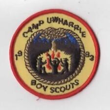 1983 Camp Uwharrie Boy Scouts RED Bdr. [AR-2988] picture