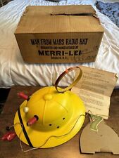 Vintage 1949 Man From Mars Radio Hat picture