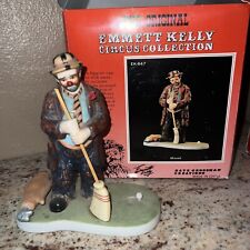 Vintage Emmett Kelly Circus Collection- “Missed” Clown Golfing Figurine #EK-647 picture