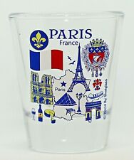 PARIS FRANCE GREAT FRENCH CITIES COLLECTION SHOT GLASS SHOTGLASS picture