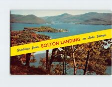 Postcard Greetings from Bolton Landing on Lake George Bolton Landing NY USA picture