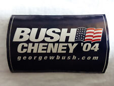 Bush Cheney '04 political sticker ORIGINAL 3 inch x 2 inch unused  picture
