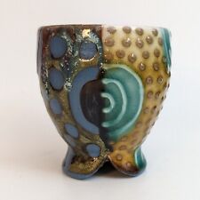 Ronan Kyle Peterson Earthenware Drinking Vessel Pottery Nine Toes Pottery Signed picture