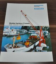 1992 Demag Mannesmann Gottwald Mobile Harbour Cranes Brochure Prospekt picture