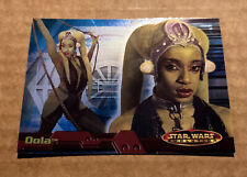 2001 Topps Star Wars Evolution Oola Foil Card #55 Return Jedi Jabba’s Dancer picture