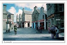 Lerwick, Shetland Scotland  MARKET CROSS & COMMERCIAL STREET SCENE  4X6 Postcard picture