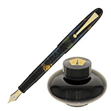 Namiki Yukari Collection Fountain Pen in Bumblebee - 18K Gold Medium Point - NEW picture
