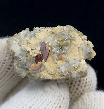15 Gram Natural Brookite combine with Quartz Crystal Specimen from Pakistan picture
