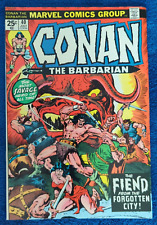 CONAN THE BARBARIAN #40 1974 MARVEL. EARLY CONAN. LEE/THOMAS 9.0 VF/NM QUALITY picture