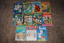 Vintage Comic Books Lot Scamp Looney Tune Disney Scrooge Spooky Archie Menace picture