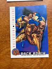 1996 Fleer Marvel X-men Wolverine Timeline Back Again #89 Card picture