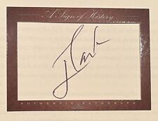 JIMMY CARTER A Sign of History SIGNED Custom Cut Autograph Trading Card James picture