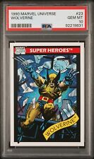 1990 Impel Marvel Universe #23 Wolverine PSA 10 new holder freshly graded X-Men picture
