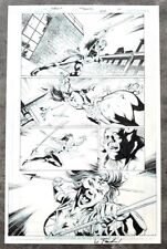 Published Eduardo Pansica Wonder Woman #606, Pg 10 Inked/Signed By Wayne Faucher picture